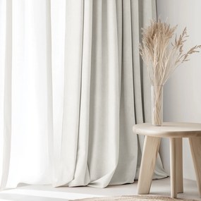 Goldea marbella díszfüggöny - krémszínű 180x135 cm