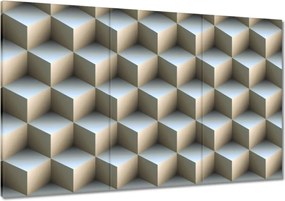 Festmények 120x80 3D kockák