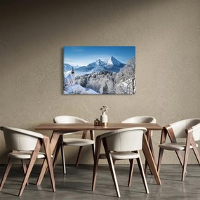 Kép - Havas táj (90x60 cm)