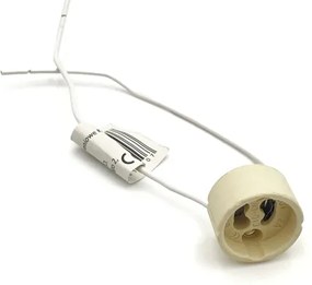 3 darabos TOBBY süllyesztett mennyezeti lámpa 1xGU10/20W/230V, Ø 11,5 cm, tölgy/fekete