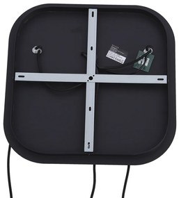 Design függőlámpa fekete füstüveggel, 3-lámpás - Gus