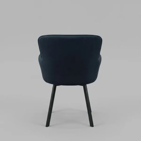 AMELIA étkezőszék fekete színben