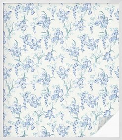 Furnérfólia Adatvédelem Szélvédőkhöz és Ablakokhoz Kék virágok 100x116