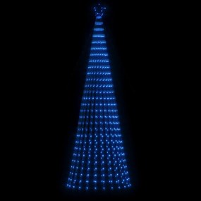 kék LED karácsonyfa 688 LED 300 cm
