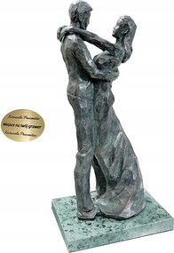 Szerelmes Pár A Táncban Márványlapon Gravírozás Köszönet OPCIÓNem