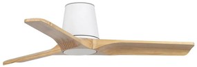 FARO Barcelona FARO 33836 - HEYWOOD TUB mennyezeti ventilátor fenyő/fehér, 90 cm, DO 33836