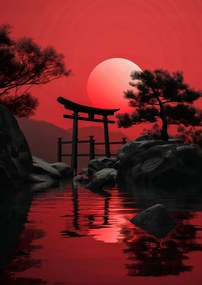 Poszter 21x29,7cm Templom a csend mellett