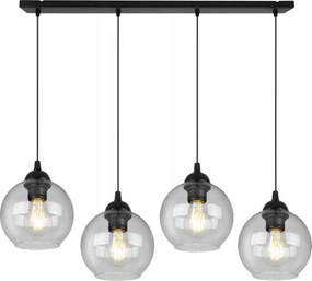 Mennyezeti Lámpa Függő Csillár Üveg Gömbök Loft Konyhába Nappaliba Étkező