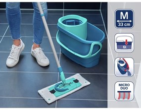 Felmosó vödörrel és tartalék felmosólappal Clean Twist M Ergo - LEIFHEIT