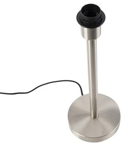 Modern asztali lámpa acélból, árnyékoló nélkül - Simplo