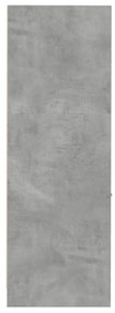 betonszürke szerelt fa patikaszekrény 30 x 41 x 118 cm