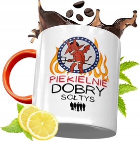 Narancssárga Bögre Soltys Ajándék fényképes nyomtatással