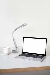 KAJA K-BL1063 SREBRNY BERKANE Ezüst Színű Asztali Lámpa 8W LED 790Lm 3000-6300K IP20