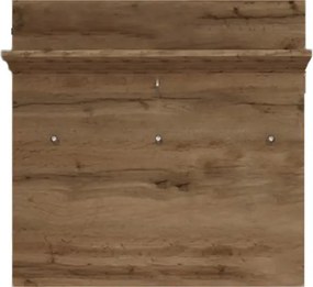 Előszoba bútor szett Wotan tölgy / fehér színkombinációban – SANTO