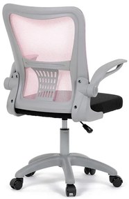 Gyerek szék, magasságában állítható, rózsaszín hálós, KA-K2008 PINK