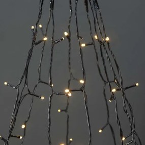 Nedis WIFILXT02W200 - LED karácsonyi függöny 200 LED, 8 funkció, 10x2m, IP65, Wi