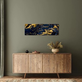Az absztrakció képe (órával) (90x30 cm)
