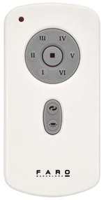 FARO 32060 - Mennyezeti ventilátor TUBE FAN fekete + távirányítás