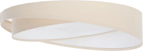Dimmelhető LED mennyezeti lámpa SM. GALAXY M. LED/24W/230V átmérő 55 cm krémszínű/fehér + távirányító
