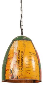 kerek többszínű ipari függőlámpa 25 W 32 cm E27