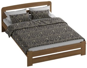 Fenyő ágy 120x200 Sasa tölgy