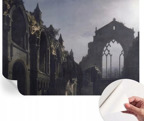 Fotótapéta Fali tapéta Hálószobába és Nappaliba Gótikus romok 208x146 cm