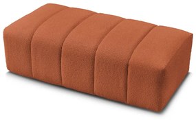 Terrakotta színű buklé lábtartó Annecy – Bobochic Paris