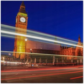 Poszterek 70x70 A Big Ben mellett lebegett