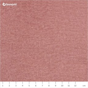 Luca rózsaszín kinyitható bársonykanapé - Milo Casa