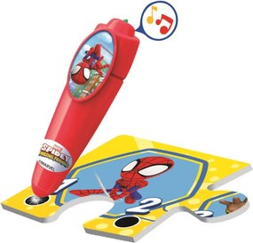 Pókember Spidey and Friends interaktív 24 db-os puzzle Clementoni