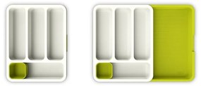 Drawer Store Cutlery zöld-fehér evőeszköztartó - Joseph Joseph