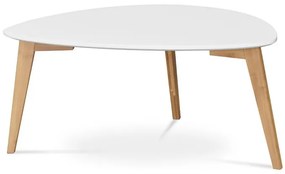 Dohányzóasztal 85 × 48 × 41 cm, MDF, fehér AF-1182 WT