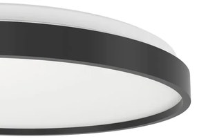 Eglo 300692-LED RGBW St. mennyezeti lámpatest MOZONCILLO-Z LED/28,3W/230V fekete + távirányító