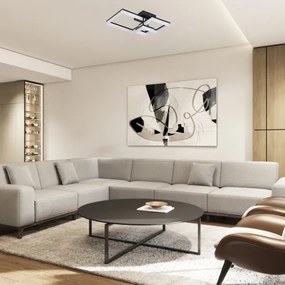 Rabalux 71386 - LED Mennyezeti lámpa AMILIA LED/22W/230V 3000/4000/6500K fekete