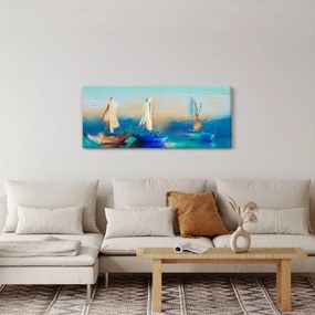 Kép - Tájképfestészet, festészet (120x50 cm)