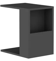 Kisasztal KAREN 50x40 cm antracit