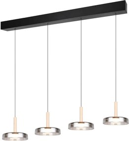 Trio CELESTE 354910432 FĂŒggĆlĂĄmpa 4x7.5w/led 3000k 750lm ip20