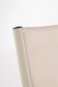 Bézs fém kerti napozóágy Taylor – Bizzotto