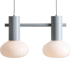 Aldex FLO 2 GREY S 7000H22_S Függőlámpa 2x10W/E14