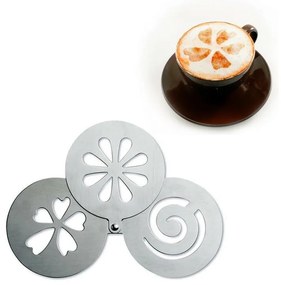 RCK Cappuccino, sütemény díszítő sablon 3 db rm 12428