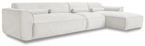 Fehér sarokkanapé (jobb oldali) Flex Felix – Miuform