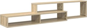 vidaXL FaliTVÁllvány 150x25x28,5cm Faanyag