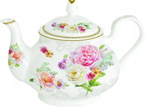 Kancsó Vízforraló 800 ml Fehér Virágok