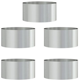 Galvanizált Növénytartó Szett Galvanizált Acél 40 cm átmérő
