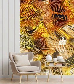 Gario Fotótapéta Afrikai minták Anyag: Vlies, Méret: 200 x 280 cm