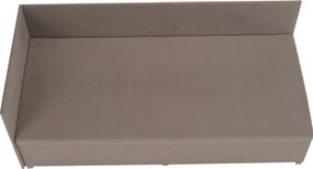 Heverő tárolóhellyel, bézses szürke, AURIA UNI