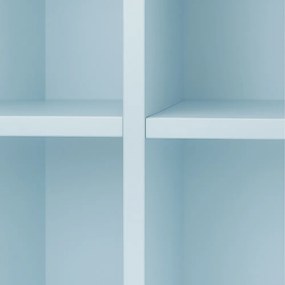 Boxie nyitott fali szekrény 80x80x37 cm kék