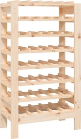 vidaXL tömör fenyőfa bortartó állvány 61,5x30x107,5 cm
