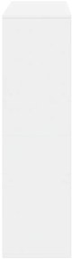 fehér térelválasztó könyvszekrény 100 x 33 x 115 cm