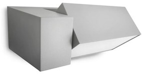 Philips - Kültéri fali lámpa BORDER 1xE27/23W/230V IP44 szürke
